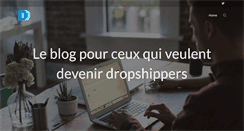 Desktop Screenshot of devenir-dropshipper.com